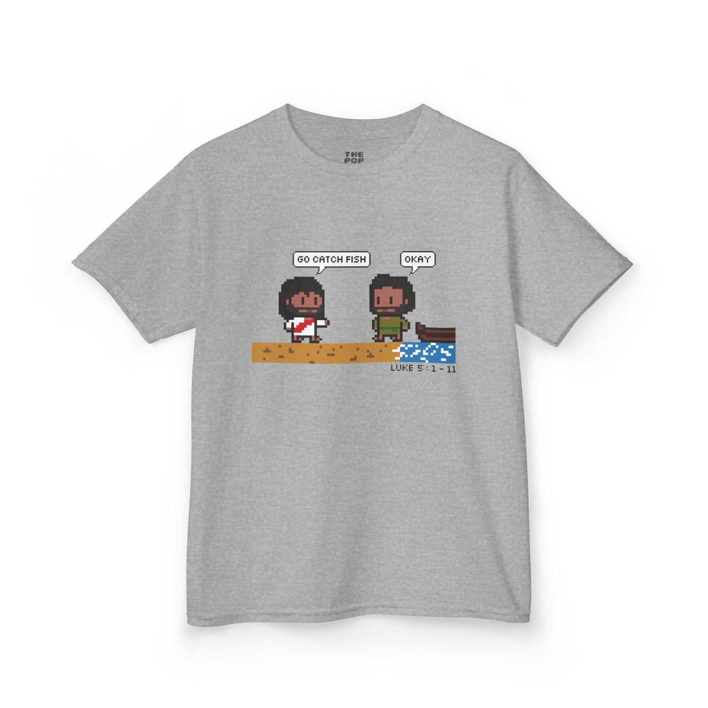 Go Catch Fish - Kids Unisex T-Shirt