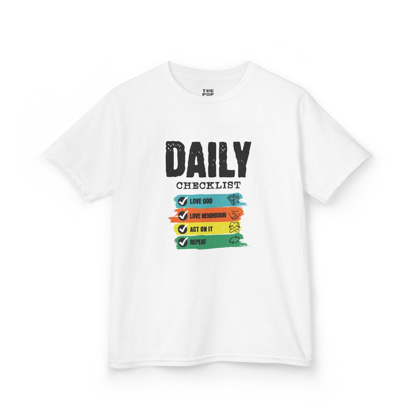 Daily Checklist - Kids Unisex T-Shirt