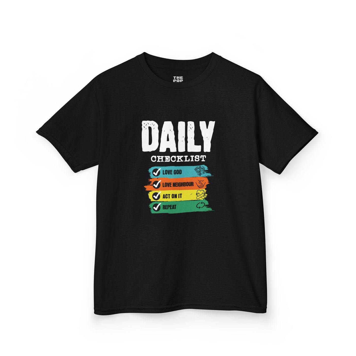 Daily Checklist - Kids Unisex T-Shirt