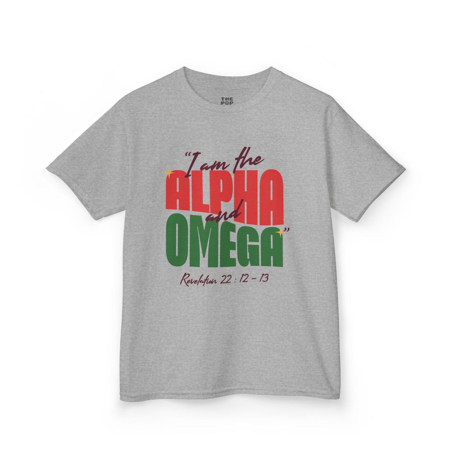 I Am The Alpha and Omega - Kids Unisex T-Shirt