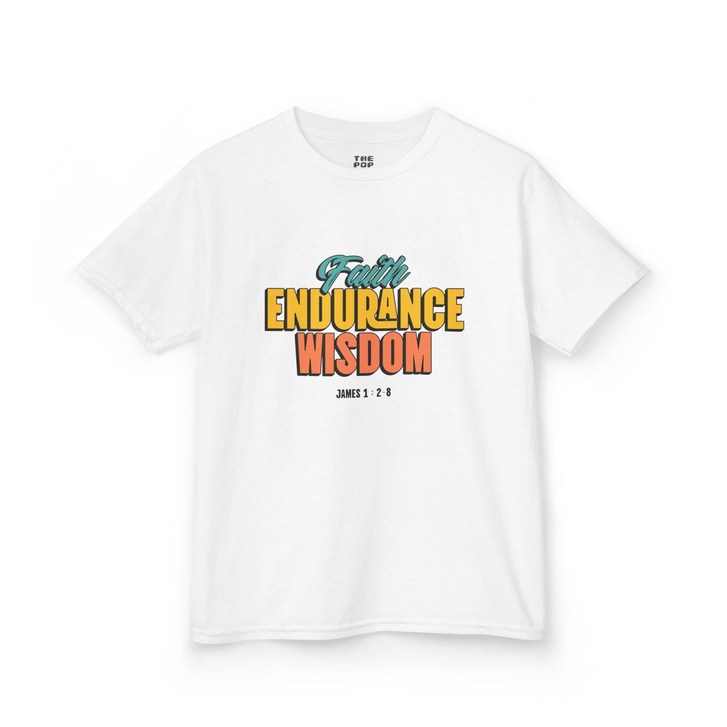 Faith Endurance Wisdom - Kids Unisex T-Shirt