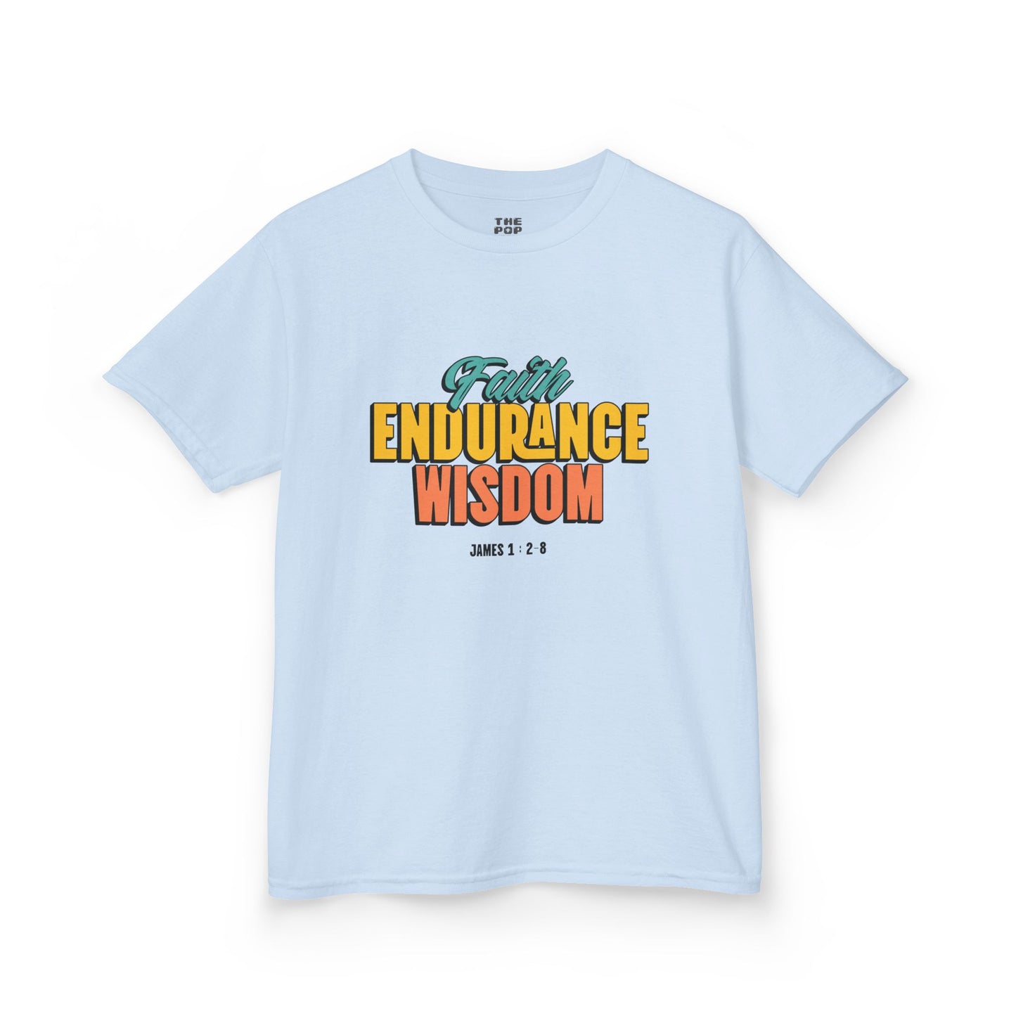 Faith Endurance Wisdom - Kids Unisex T-Shirt