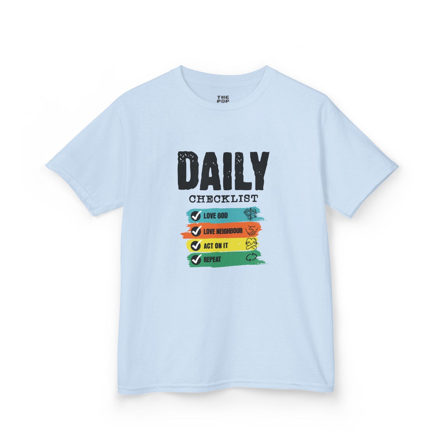Daily Checklist - Kids Unisex T-Shirt