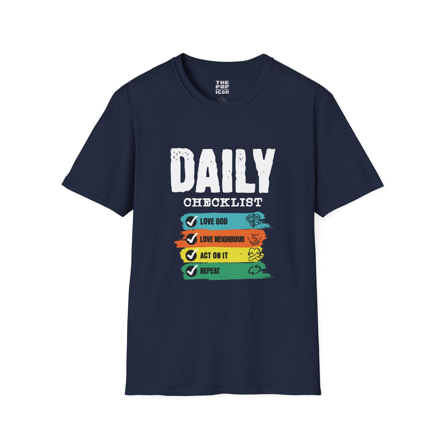 Daily Checklist - Adult Unisex T-Shirt