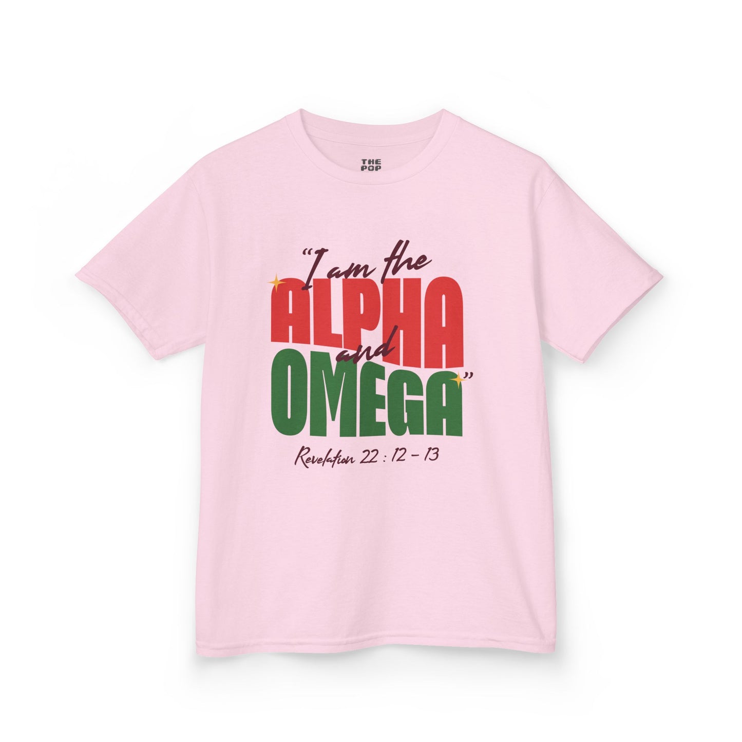 I Am The Alpha and Omega - Kids Unisex T-Shirt