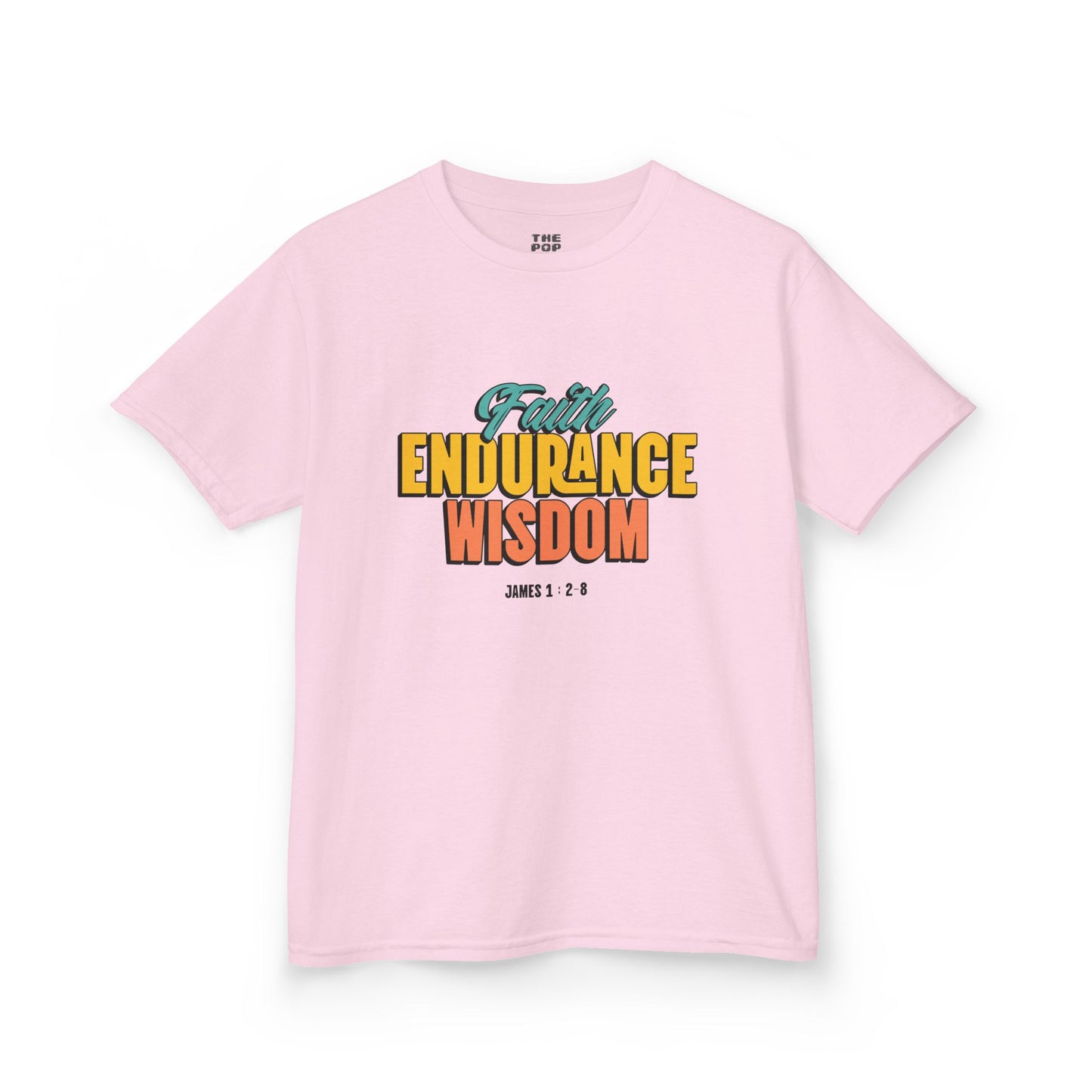 Faith Endurance Wisdom - Kids Unisex T-Shirt