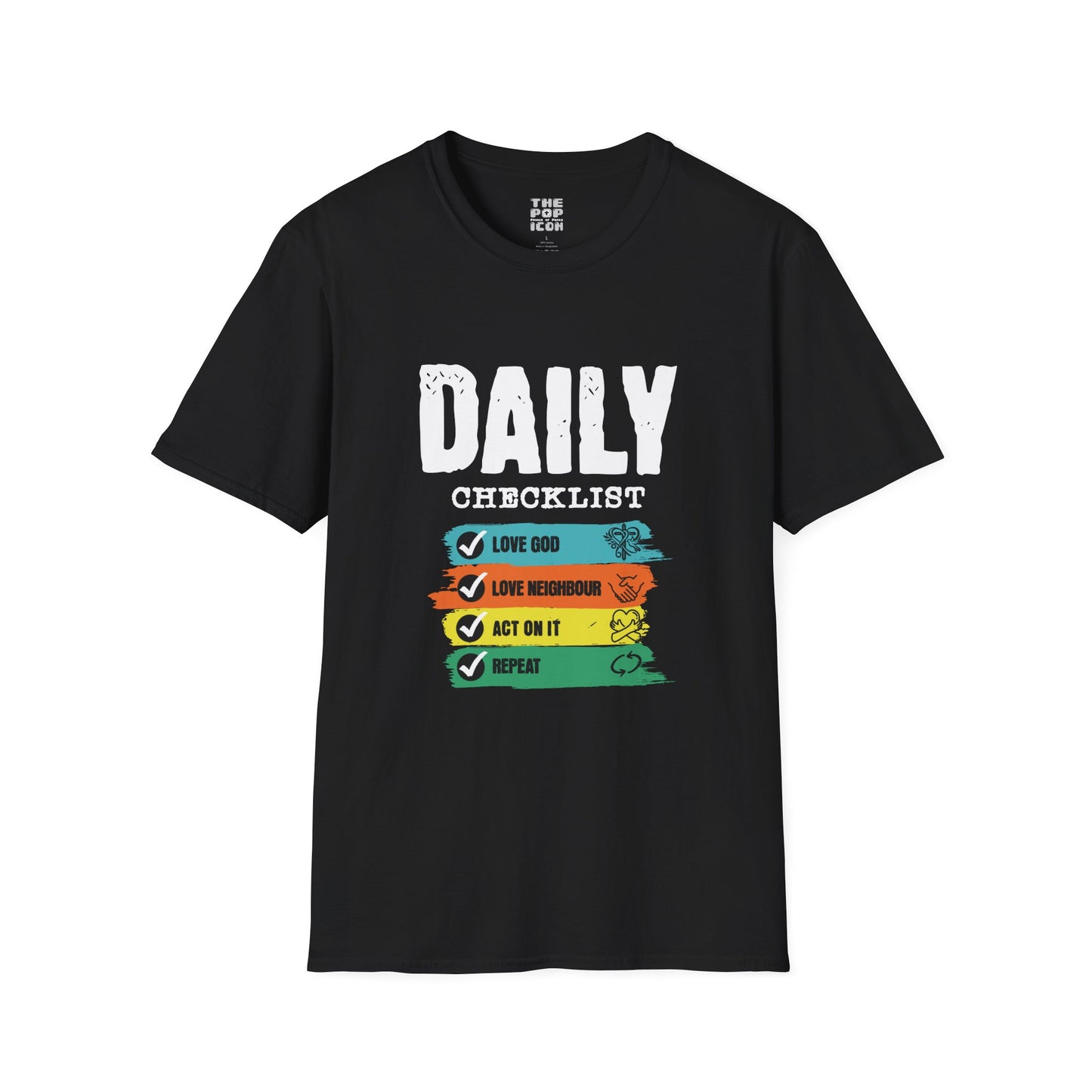 Daily Checklist - Adult Unisex T-Shirt