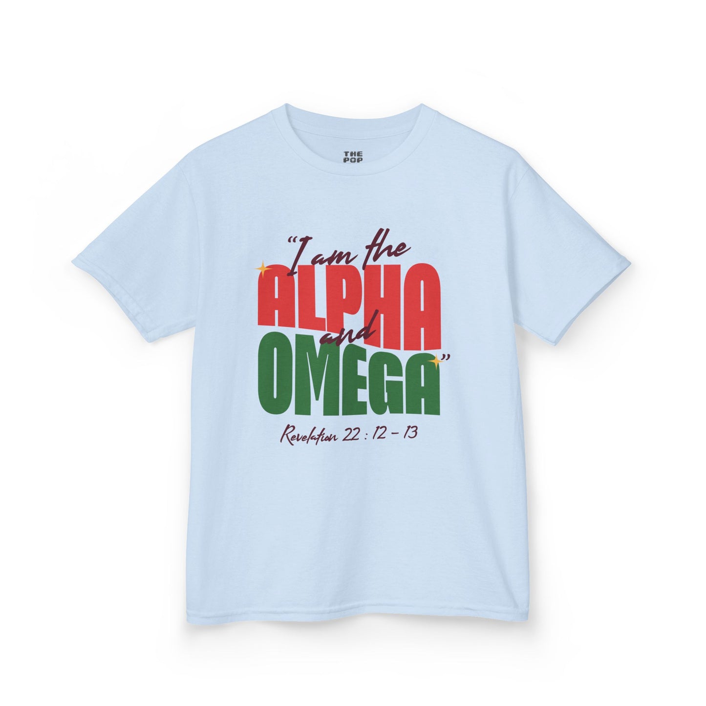 I Am The Alpha and Omega - Kids Unisex T-Shirt