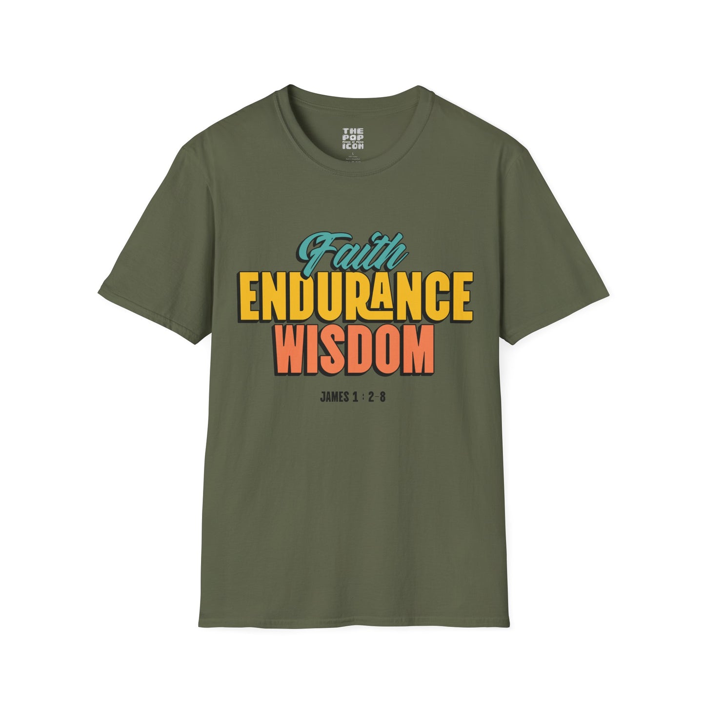 Faith Endurance Wisdom - Adult Unisex T-Shirt