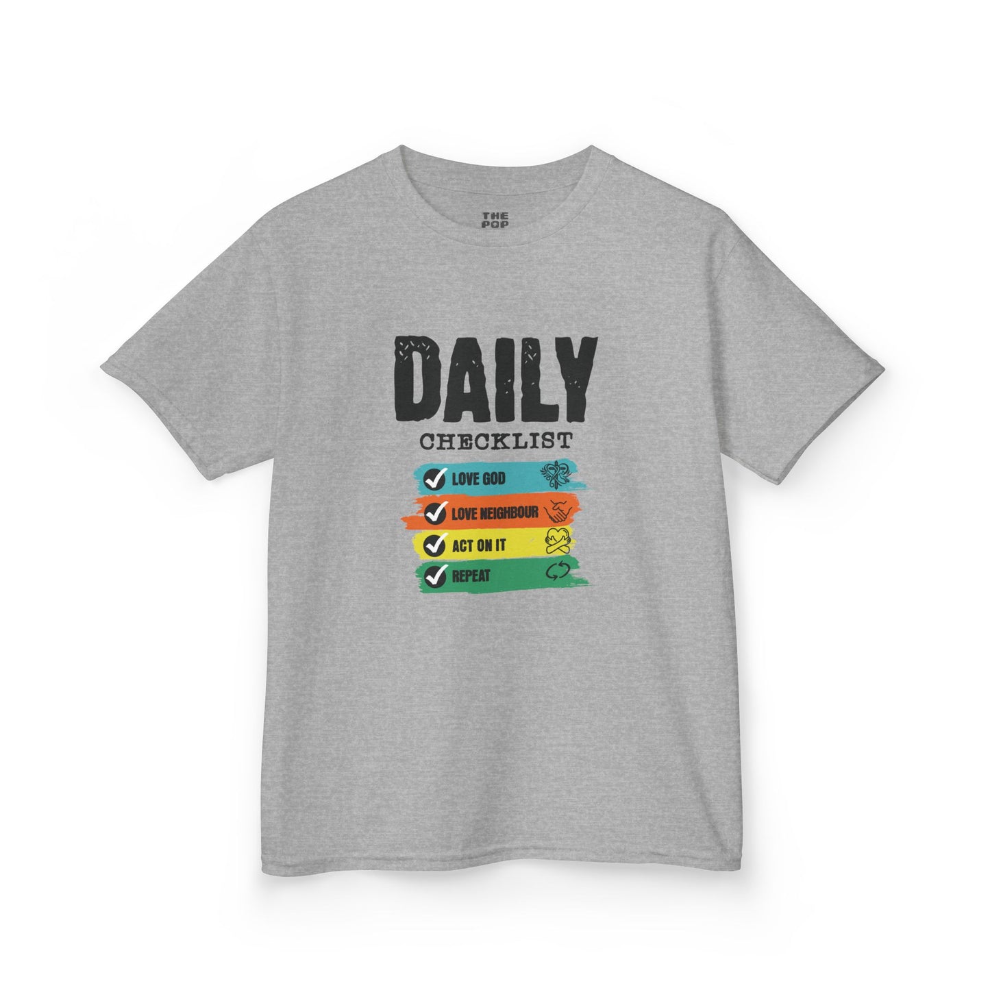 Daily Checklist - Kids Unisex T-Shirt