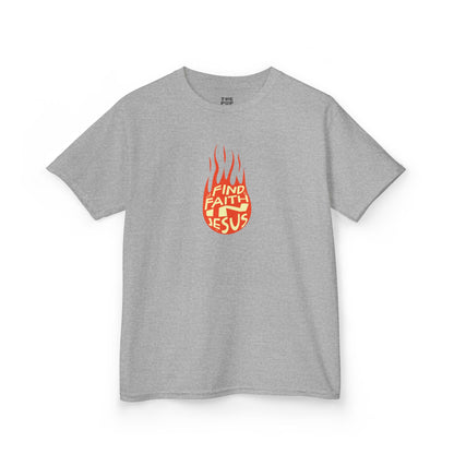 Find Faith in Jesus - Kids Unisex T-Shirt