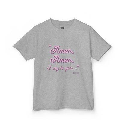 Amen, Amen, I Say To You - Kids Unisex T-Shirt