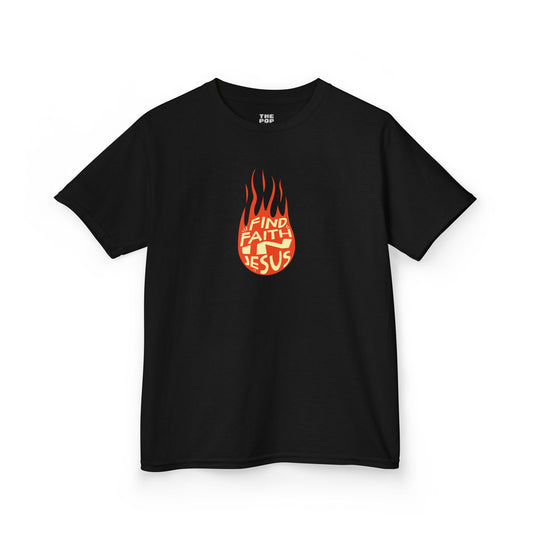 Find Faith in Jesus - Kids Unisex T-Shirt