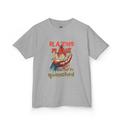 Blazing Flame Will Not Be Quenched - Kids Unisex T-Shirt