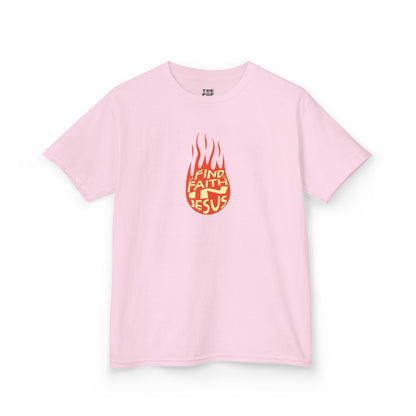 Find Faith in Jesus - Kids Unisex T-Shirt
