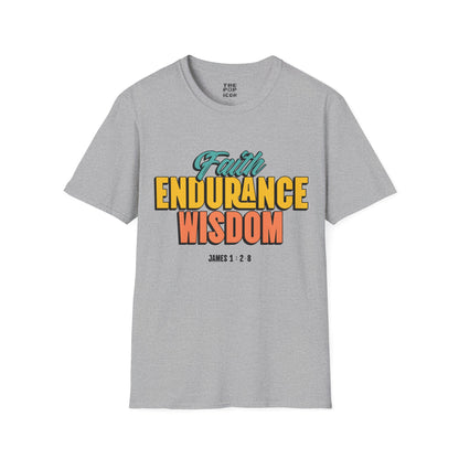 Faith Endurance Wisdom - Adult Unisex T-Shirt