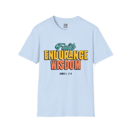 Faith Endurance Wisdom - Adult Unisex T-Shirt